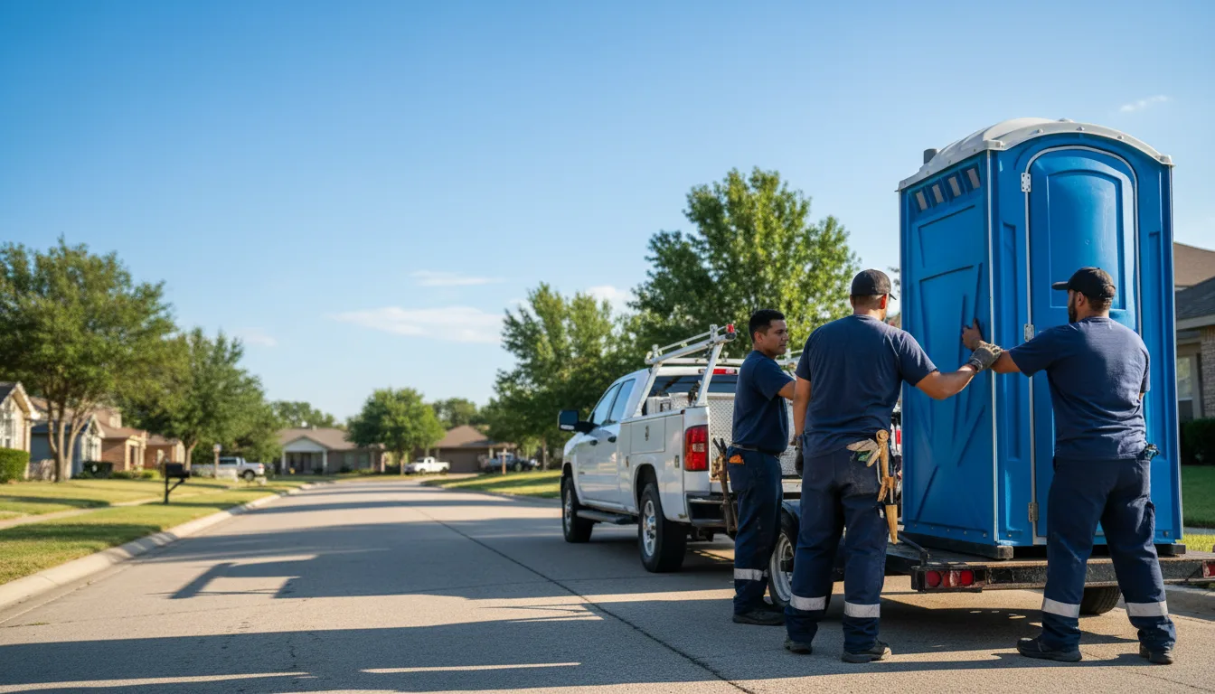 Portable Toilet Rental in Russell, IA near me